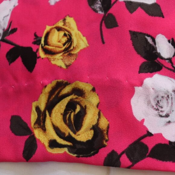 Halogen Pink Floral Shift Dress Size XS Petite - Picture 7 of 10